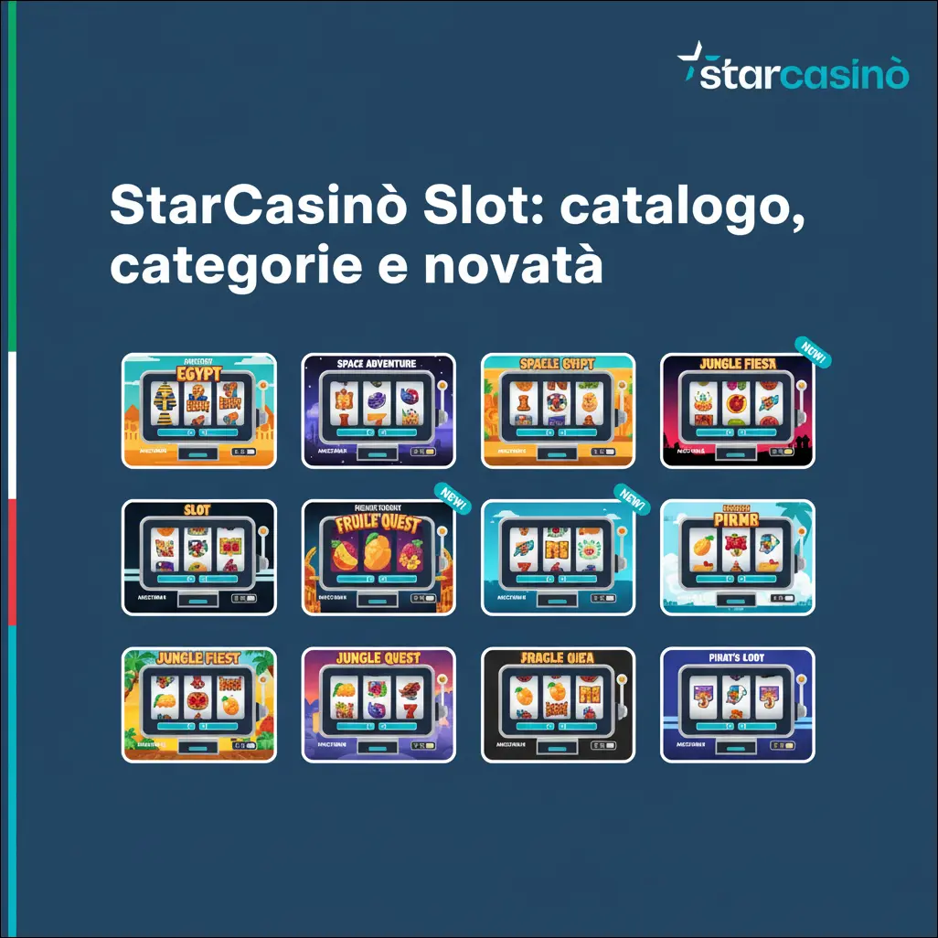 StarCasinò Slot catalogo categorie e novità