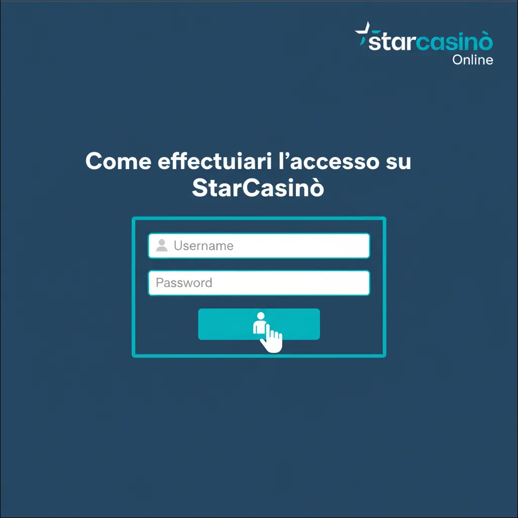 Come effettuare l'accesso su StarCasinò