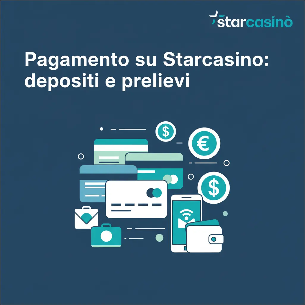 Pagamenti su Starcasino depositi e prelievi