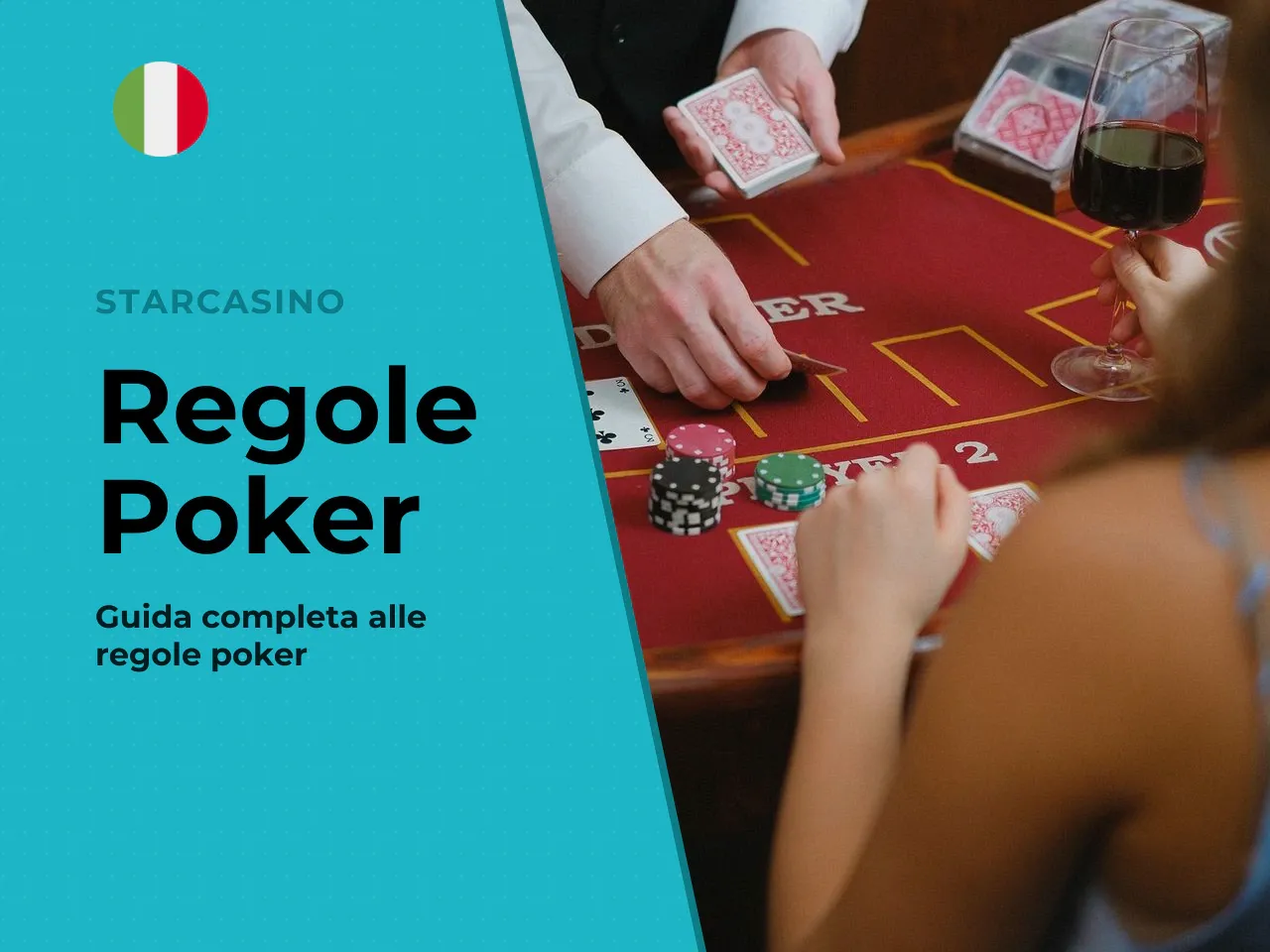 Le regole essenziali del gioco di poker. L'obiettivo del gioco varia in base alla specialità scelta, ma nel Texas Hold'em — la variante più diffusa nelle poker room italiane — la sequenza resta vincol