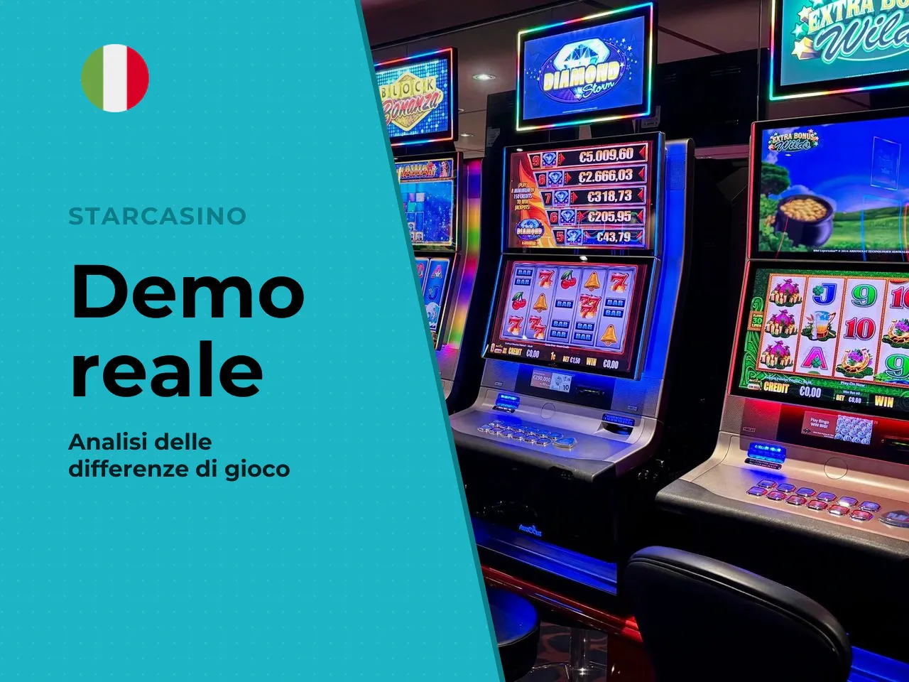 Differenze tra demo e gioco con soldi veri. La matematica è la stessa. L'esperienza psicologica, no. In demo non c'è rischio di perdita. Questo cambia tutto: le decisioni sono più lucide, le puntate p
